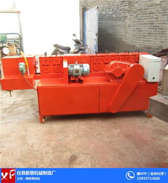 小型鋼管調直機批發,新普機械,西寧鋼管調直機高清圖片 高清大圖